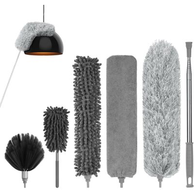 Vicloon Feather Duster 8pcs Microfiber Duster Chenille Duster Dust Cleaner Vicloon Feather Duster 8pcs Microfiber Duster Chenille Duster Dust Cleaner