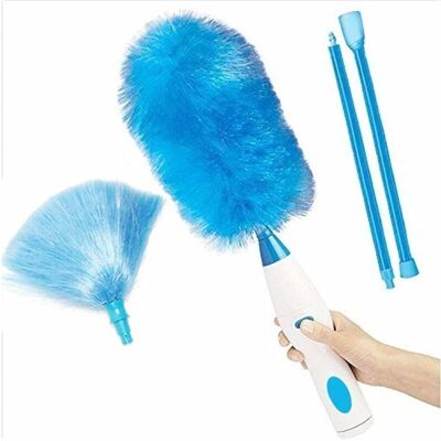 Unbranded Electric Feather Spin Duster, Lightweight Cordless Duster with Soft Touch Button Unbranded Electric Feather Spin Duster, Lightweight Cordless Duster with Soft Touch Button