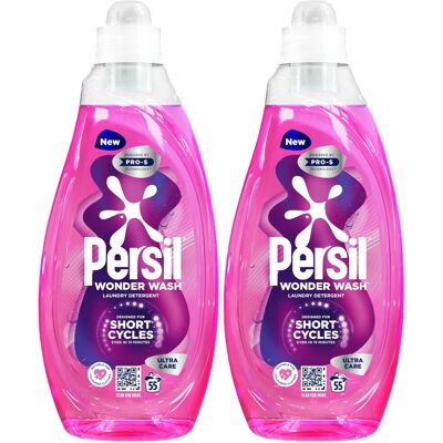 Persil Wonder Wash Ultra Care Bio Liquid Detergent 1485 L 55 washes Pack of Persil Wonder Wash Ultra Care Bio Liquid Detergent 1485 L 55 washes Pack of