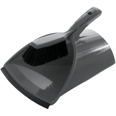 Buffalo Heavy Duty Scoop Plastic Dustpan & Brush Set Buffalo Heavy Duty Scoop Plastic Dustpan & Brush Set