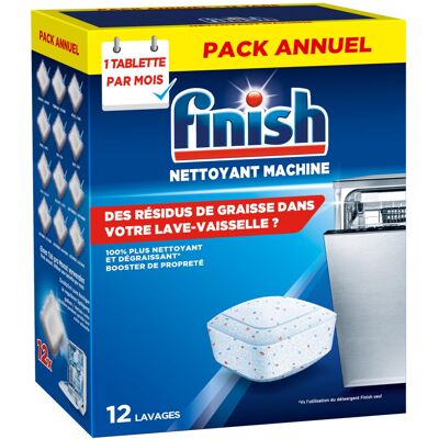 Finish Machine Care Tabs - Dishwasher Tablets Against Dirt and Grease Inside The Finish Machine Care Tabs - Dishwasher Tablets Against Dirt and Grease Inside The