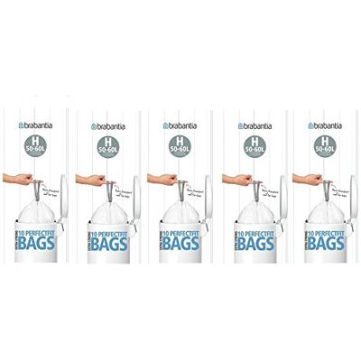 Brabantia 5 x waste bin liners Brabantia 5 x waste bin liners