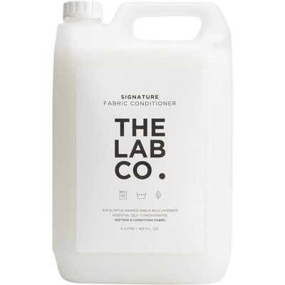 The Lab Co. Signature Laundry Fabric Conditioner 5 litre Plant based. Non-Toxic. The Lab Co. Signature Laundry Fabric Conditioner 5 litre Plant based. Non-Toxic.