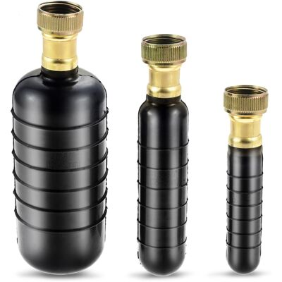 DRELD 3Pcs Drain Cleaning Bladders Kit Fits 1" to 6" Pipes ? Water-Powered Unclo DRELD 3Pcs Drain Cleaning Bladders Kit Fits 1" to 6" Pipes ? Water-Powered Unclo