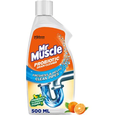Mr Muscle Probiotic cleaner, Drain Cleaner, Sink Unblocker & Odour Eliminator wi Mr Muscle Probiotic cleaner, Drain Cleaner, Sink Unblocker & Odour Eliminator wi