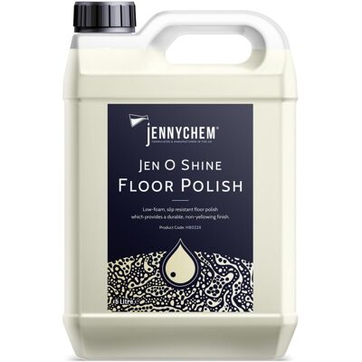 Jennychem Industrial Chemicals Jen O Shine Floor Polish ? Concentrated High-Gloss Floor Restorer (5L) Non-Yel Jennychem Industrial Chemicals Jen O Shine Floor Polish ? Concentrated High-Gloss Floor Restorer (5L) Non-Yel