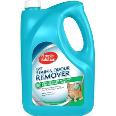 Simple Solution Cat Stain and Odour Remover, Enzymatic Cleaner with Pro-Bacteria Simple Solution Cat Stain and Odour Remover, Enzymatic Cleaner with Pro-Bacteria