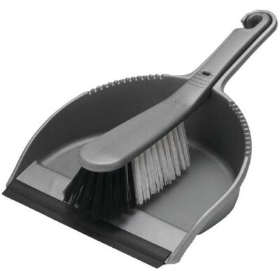 Addis Metallic Dustpan and Brush Addis Metallic Dustpan and Brush