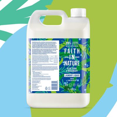Faith In Nature Natural Super Concentrated Laundry Liquid with Aloe Ve Faith In Nature Natural Super Concentrated Laundry Liquid with Aloe Ve
