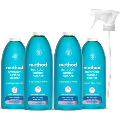 Method Bathroom Cleaner Spray, Sparking Clean, Surface Cleaner, Method Bathroom Cleaner Spray, Sparking Clean, Surface Cleaner,