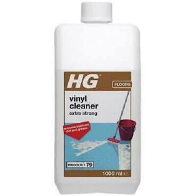 HG Vinyl Floor Cleaner Extra Strong Deep Cleans LVT & Lino 1 Litre HG Vinyl Floor Cleaner Extra Strong Deep Cleans LVT & Lino 1 Litre
