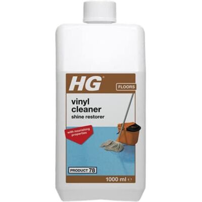 HG Vinyl Floor Cleaner & Shine Restorer Cleans LVT & Lino HG Vinyl Floor Cleaner & Shine Restorer Cleans LVT & Lino