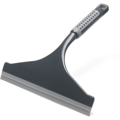 Addis ComfiGrip Shower And Window Squeegee In Metallic and Graphite, 4 x 24 x 27 Addis ComfiGrip Shower And Window Squeegee In Metallic and Graphite, 4 x 24 x 27