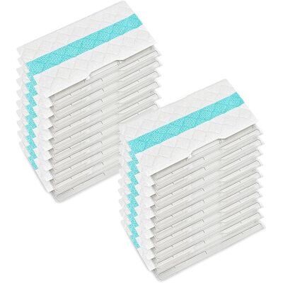 Unbranded Replacement Pads for VACMOP Pro for Hard Floor Cleaning 20 Pack Unbranded Replacement Pads for VACMOP Pro for Hard Floor Cleaning 20 Pack