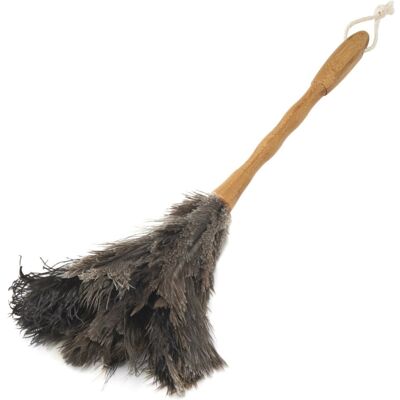 Addis 517676 Super Soft Real Ostrich Feather Duster Bamboo Handle, Natural Finis Addis 517676 Super Soft Real Ostrich Feather Duster Bamboo Handle, Natural Finis