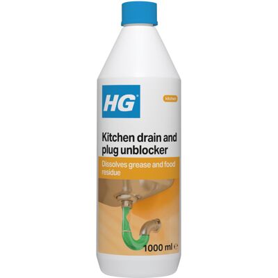 HG Kitchen Drain & Plug Unblocker, Natural, Heavy Duty, Kitchen Sink Unblocker & HG Kitchen Drain & Plug Unblocker, Natural, Heavy Duty, Kitchen Sink Unblocker &