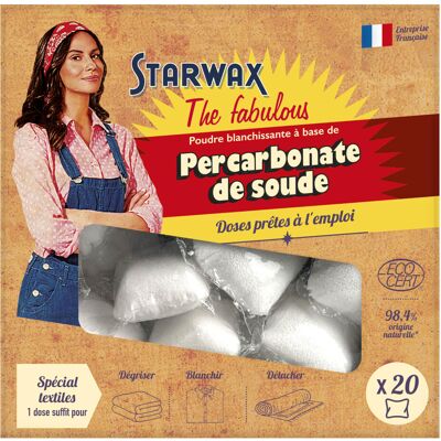 STARWAX THE FABULOUS ? Ready-to-use doses of sodium percarbonate ? 100% natural, STARWAX THE FABULOUS ? Ready-to-use doses of sodium percarbonate ? 100% natural,