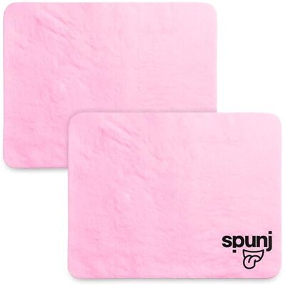 SOL spunj 2pk Ultra Thirsty Sponge Kitchen Cloth Cleaning Pink, 32x42cm Super Absorb SOL spunj 2pk Ultra Thirsty Sponge Kitchen Cloth Cleaning Pink, 32x42cm Super Absorb