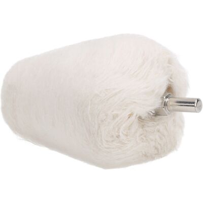 Unbranded White Cloth Cone Buffing Wheel 55mm Handle Unbranded White Cloth Cone Buffing Wheel 55mm Handle