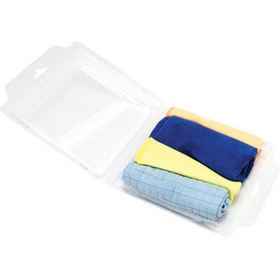 Hilka Microfiber Cloth - Pack of 4 Hilka Microfiber Cloth - Pack of 4