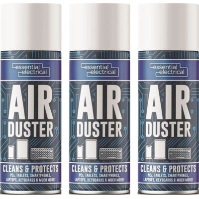 Rapide - 3x200ML - PC Tab - Laptop Keyboard - Air Duster Spray Rapide - 3x200ML - PC Tab - Laptop Keyboard - Air Duster Spray