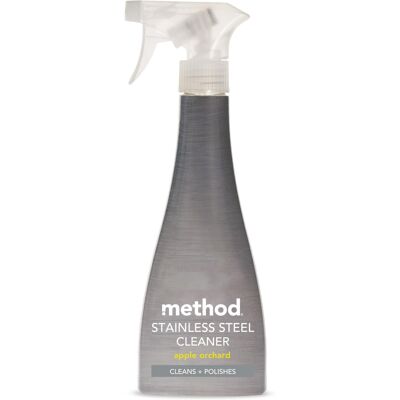 Method Stainless Steel Surface Cleaner, Apple Orchard, 354 ml Method Stainless Steel Surface Cleaner, Apple Orchard, 354 ml