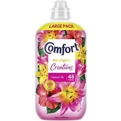 Comfort Perfume Creations Tropical Lily Fabric Conditioner Softener with Motion- Comfort Perfume Creations Tropical Lily Fabric Conditioner Softener with Motion-