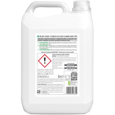 Ecover Zero NonBio Laundry Detergent Refill For Sensitive Skin Baby La Ecover Zero NonBio Laundry Detergent Refill For Sensitive Skin Baby La