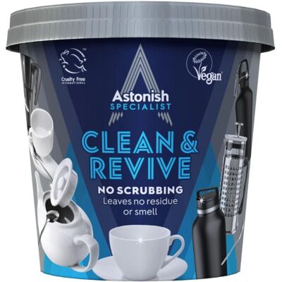 Astonish Specialist Clean & Revive Stain Remover, Removes Ingrained Tea and Coff Astonish Specialist Clean & Revive Stain Remover, Removes Ingrained Tea and Coff
