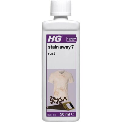 HG Stain Away 7 Rust, Stain Remover for Stubborn Rusty Marks, Erases Stains from HG Stain Away 7 Rust, Stain Remover for Stubborn Rusty Marks, Erases Stains from