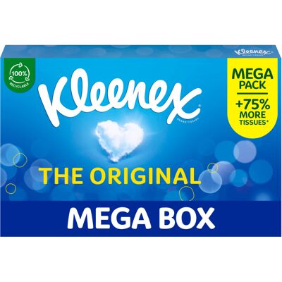 Kleenex Original Facial Tissues Mega Pack - Always Soft & Strong Facial Tissue, Kleenex Original Facial Tissues Mega Pack - Always Soft & Strong Facial Tissue,