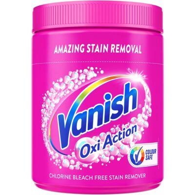 Vanish Oxi Action Laundry Stain Remover Powder, 1kg, For Colours Vanish Oxi Action Laundry Stain Remover Powder, 1kg, For Colours
