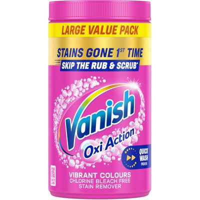 Vanish Gold Oxi Action Stain Remover Powder for clothes, 1.41kg, No Vanish Gold Oxi Action Stain Remover Powder for clothes, 1.41kg, No