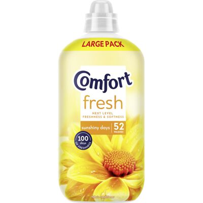 Comfort Fresh Sunshiny Days Fabric Conditioner Softener with Comfort Fresh Sunshiny Days Fabric Conditioner Softener with