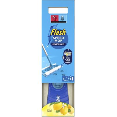 Flash Speedmop Wet Mop Floor Cleaner Starter Kit For Cleaning Floors With S Flash Speedmop Wet Mop Floor Cleaner Starter Kit For Cleaning Floors With S