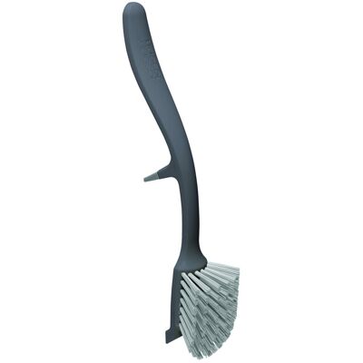 Joseph Joseph Edge Dish Washing up, Scrubbing Brush – Grey Joseph Joseph Edge Dish Washing up, Scrubbing Brush – Grey