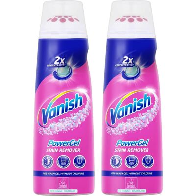 Vanish Pre-Treat PowerGel Stain Remover, 200ml, Pack of 2, 2x Concentrated Formu Vanish Pre-Treat PowerGel Stain Remover, 200ml, Pack of 2, 2x Concentrated Formu