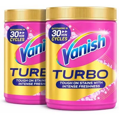 Vanish Turbo Stain Remover Powder 850g Boosted Oxi Action for Quick Wash Re Vanish Turbo Stain Remover Powder 850g Boosted Oxi Action for Quick Wash Re