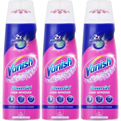 Vanish Powergel Stain Remover, 200 ml (Pack of 3), Floral Scent, Vanish Powergel Stain Remover, 200 ml (Pack of 3), Floral Scent,