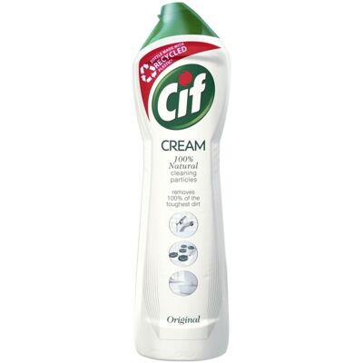 Cif Original Cream Multipurpose Surface Cleaner enriched with a fresh Cif Original Cream Multipurpose Surface Cleaner enriched with a fresh