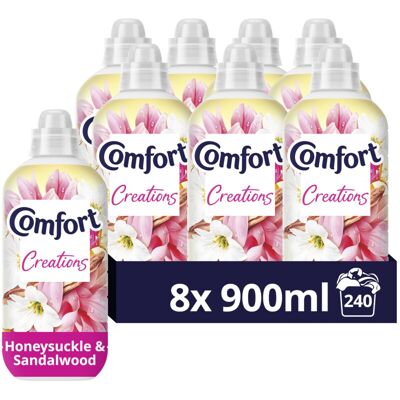 Comfort Perfume Creations Honeysuckle & Sandalwood Fabric Conditioner Softener w Comfort Perfume Creations Honeysuckle & Sandalwood Fabric Conditioner Softener w