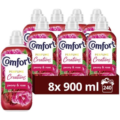 Comfort Creations Peony & Rose Fabric Conditioner with Stay Fresh technology for Comfort Creations Peony & Rose Fabric Conditioner with Stay Fresh technology for