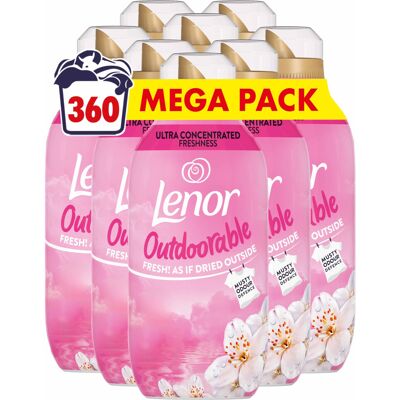 Lenor Outdoorable Fabric Conditioner 360 Washes (8x45), Dreamy Lenor Outdoorable Fabric Conditioner 360 Washes (8x45), Dreamy