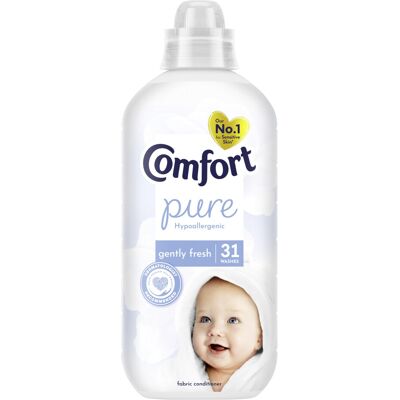 Comfort Pure Fabric Conditioner Dermatologist-Recommended and Hypoallergenic wit Comfort Pure Fabric Conditioner Dermatologist-Recommended and Hypoallergenic wit