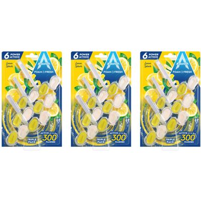 Astonish Mighty Toilet Bowl Foam & Fresh Blocks - Deep Cleaning Foam Action - He Astonish Mighty Toilet Bowl Foam & Fresh Blocks - Deep Cleaning Foam Action - He