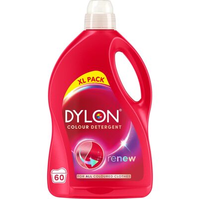 Dylon Colour Detergent (60 Wash Loads), Liquid Laundry Detergent for all Coloure Dylon Colour Detergent (60 Wash Loads), Liquid Laundry Detergent for all Coloure