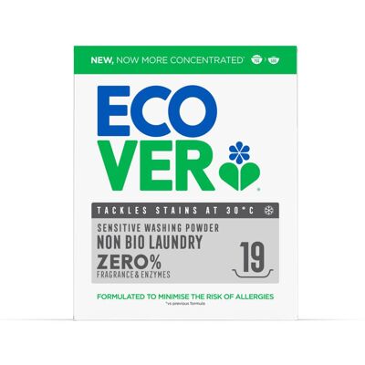 Ecover Zero Non-Bio Sensitive Washing Powder 950g Ecover Zero Non-Bio Sensitive Washing Powder 950g