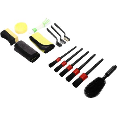 Unbranded 14-Piece Auto Detail Brush Kit UK Unbranded 14-Piece Auto Detail Brush Kit UK