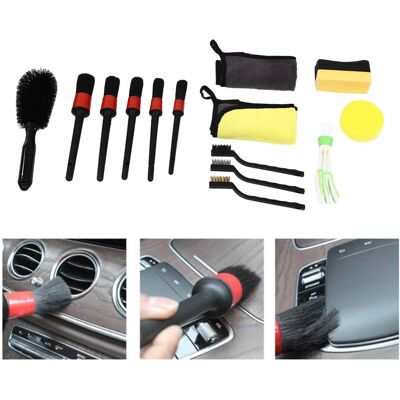 Unbranded 14-Piece Auto Detail Brush Kit UK Unbranded 14-Piece Auto Detail Brush Kit UK
