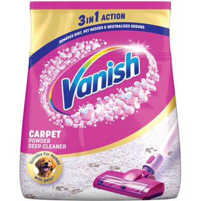 Vanish Gold Powder Carpet Cleaner 650g (Pack of 3) 3023829 Vanish Gold Powder Carpet Cleaner 650g (Pack of 3) 3023829